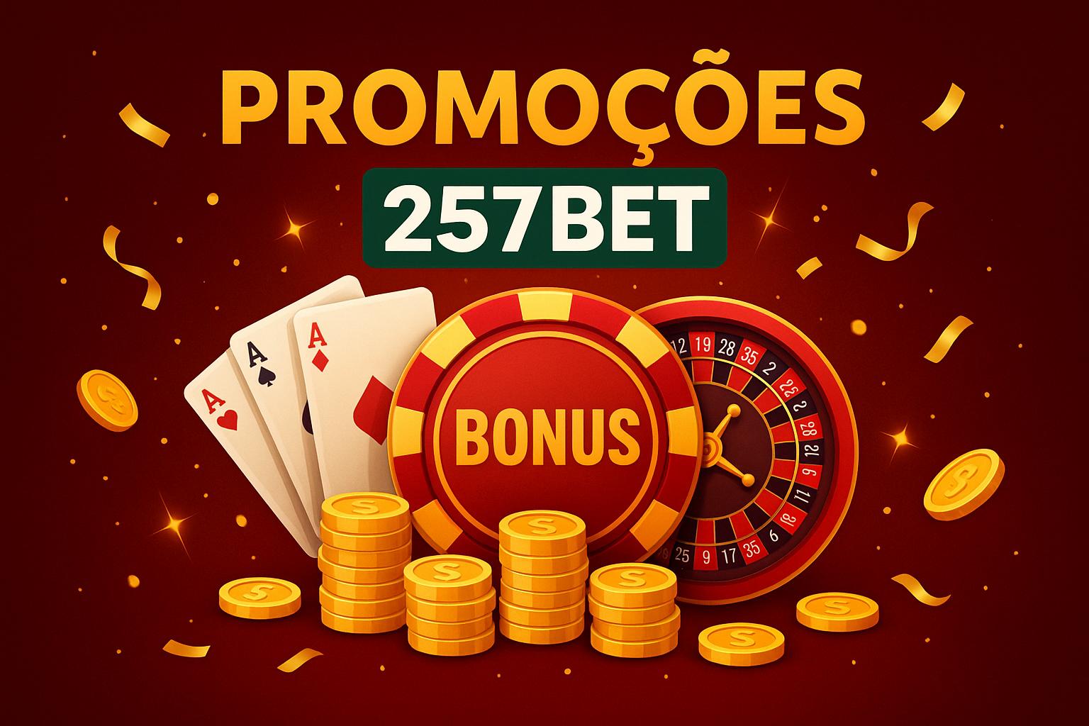 O bônus promocional 257BET é uma ótima maneira de começar sua aventura