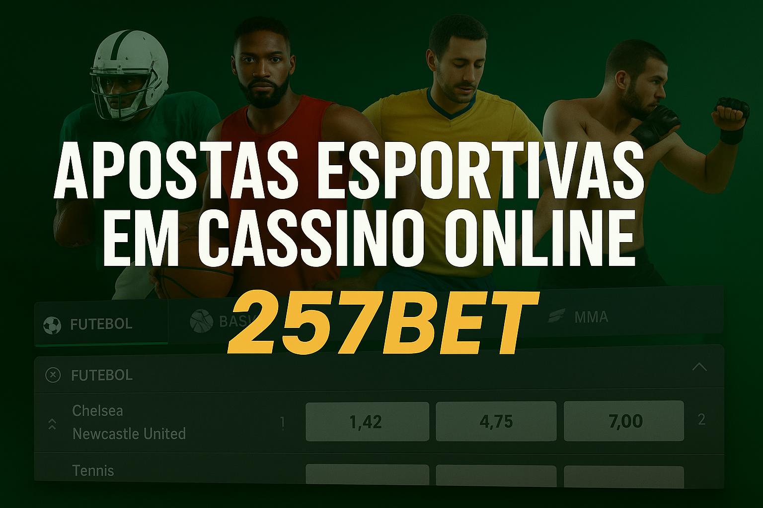 Aposte em apostas esportivas no cassino online 257BET