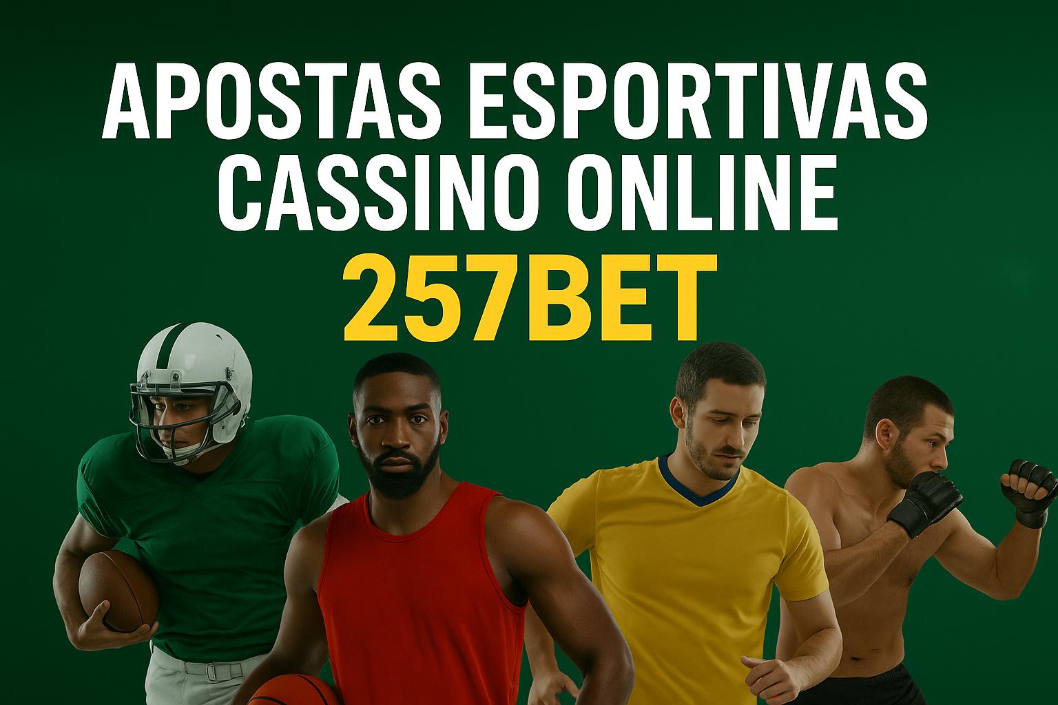 Apostas esportivas no cassino online 257BET  