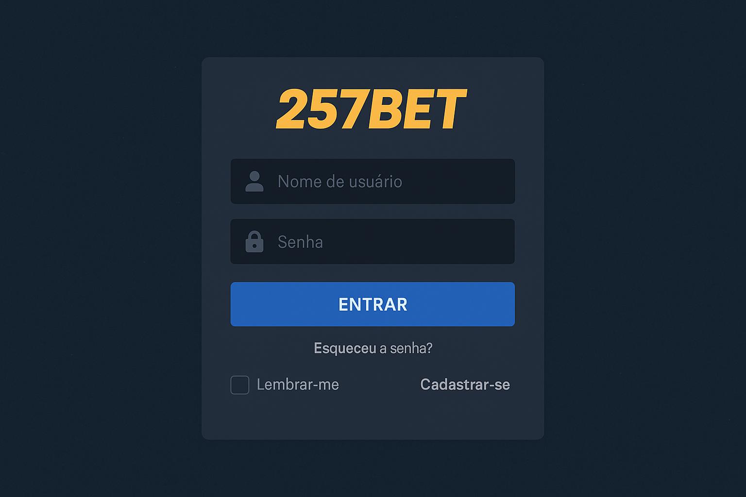 Registro na 257BET   Garante Acesso a uma Vasta Seleção de jogo